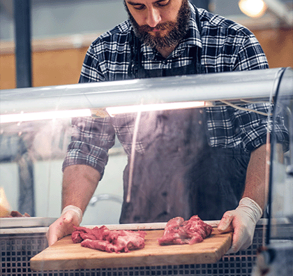 Wholesale of Fresh Meat Trading